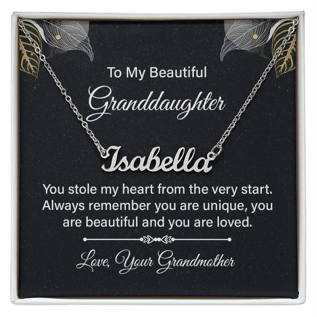 To My Granddaughter | Love Grandma