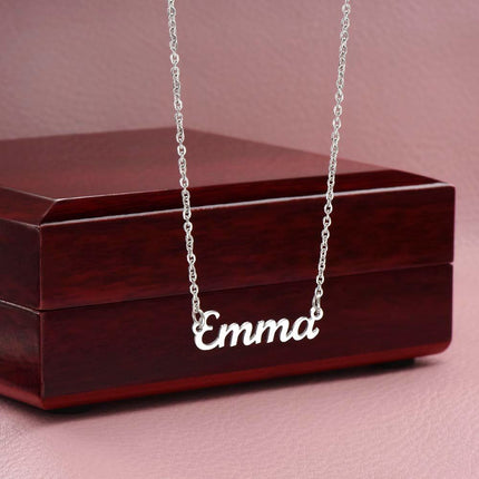 Wife Personalize Name Necklace | Made and Ship From USA