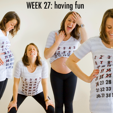 Baby Countdown Maternity shirt