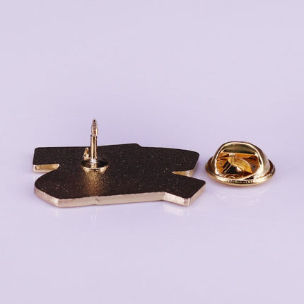 Roll-with-Pride Brooch
