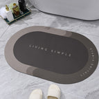Oval Bath Mat-004 / 40X60CM
