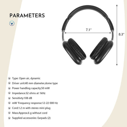 P9 Wireless Air Stereo Headphone