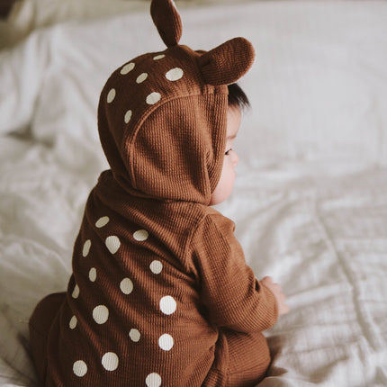 Baby Deer Hooded Jumpsuit