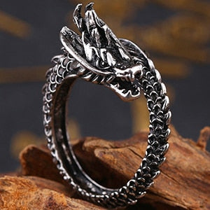 Wolf Silver Ring